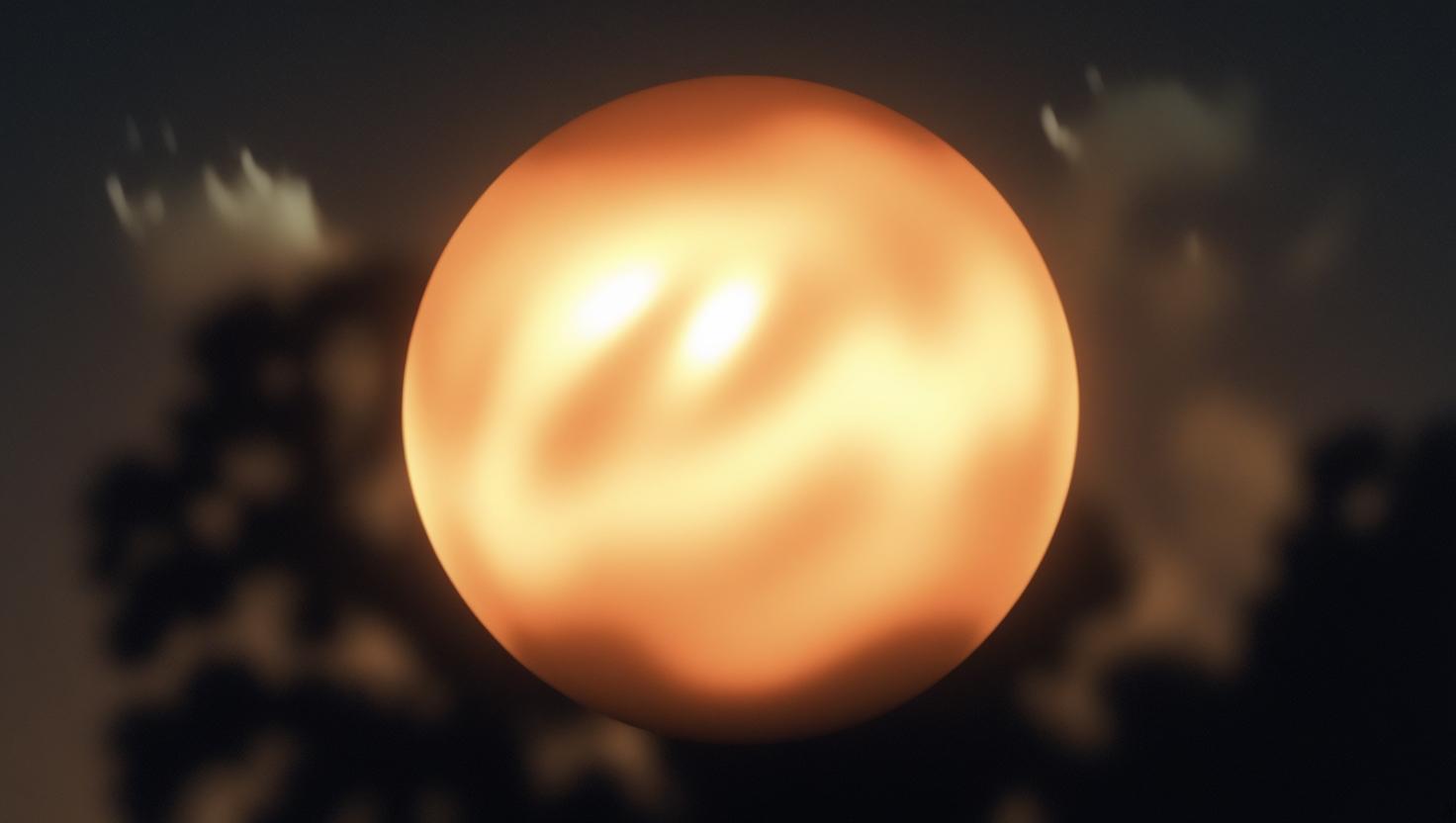 Esfera Misteriosa Paira Sobre Árvore Em Meu Quintal